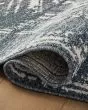 Gigi GIG-03 Denim/Ivory Area Rug