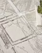 Glitz GLZ02 Ivory/Grey Area Rug