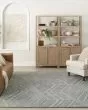 Graceful GRU03 Blue Area Rug