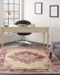 Grafix GRF14 Cream/Red Area Rug