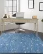 Grafix GRF15 Light Blue Area Rug