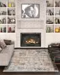 Halli Abstract Florals Antique Lace Area Rug