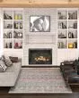 Halli Bokhara Stone Brick Area Rug