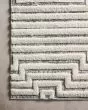 Hagen HAG-03 White/Sky 2'7"x7'8" Runner Rug