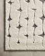 Hagen HAG-04 White/Navy 2'7"x7'8" Runner Rug