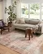 Heidi HEI-01 Terracotta/Aqua Area Rug