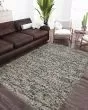 Hanu HU1 Navy Area Rug