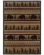 Hudson 1066a Black/Beige Area Rug
