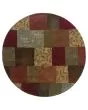 Hudson 30c Green/Red Area Rug