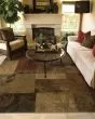 Hudson 36g Green/Red Area Rug