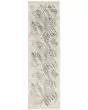 Hue 4715 Ivory/Grey Luster Area Rug