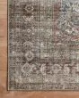 Jules Jul-05 Lagoon/Brick Area Rug