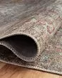 Jules Jul-05 Lagoon/Brick 2'0"x5'0" Runner Rug
