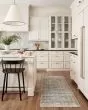 Jules Jul-05 Lagoon/Brick Area Rug