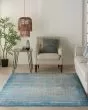 Karma KRM01 Blue Area Rug