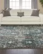 Karma KRM04 Blue Area Rug