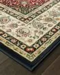 Kashan 119u Navy/Ivory Area Rug