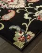 Kashan 9946k Black/Multi Area Rug
