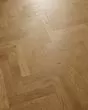 The Gault Estate Herringbone Woven Wicker Oak Hardwood