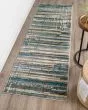 Karma KM8 Blue Area Rug
