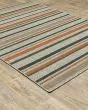 Latitude 602w Grey/Blue Area Rug
