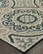 Latitude 609x Grey/Blue Area Rug