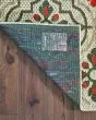 Latitude 709y Grey/Orange Area Rug