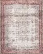 Layla LAY-12 Ivory/Brick Area Rug