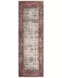 Layla LAY-12 Ivory/Brick Area Rug