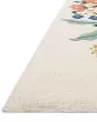 Les Fleurs LES-04 Ivory/Multi 2'3"x3'9" Area Rug
