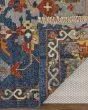 Leylan 0587F Blue/Orange/Red Rug