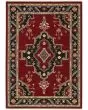 Lilihan 92R Red/Black Area Rug