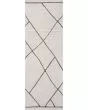 Logan LOG-01 Ivory/Charcoal Area Rug