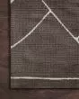 Logan LOG-01 Mocha/White Area Rug