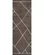 Logan LOG-01 Mocha/White Area Rug