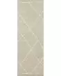 Logan LOG-01 Oatmeal/White Area Rug