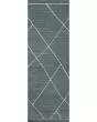 Logan LOG-01 Slate/White Area Rug