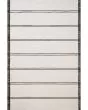 Logan LOG-02 White/Mocha Area Rug