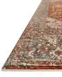 Lourdes LOU-02 Rust/Multi Area Rug