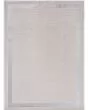 Luna 7129 Ivory/Silver Border Area Rug