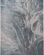 Luna 7130 Silver/Blue Stroked Area Rug