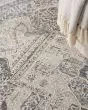 Lynx LNX01 Ivory Charcoal Area Rug