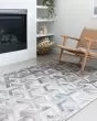 Maddox MAD-05 Silver/Ivory Area Rug