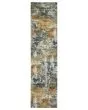 Malibu mal05 Blue/Gold Area Rug