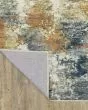 Malibu mal05 Blue/Gold Area Rug