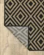 Marina 2335k Black/Tan Area Rug