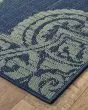 Marina 5929b Navy/Grey Area Rug