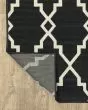 Marina 7763k Black/Ivory Area Rug