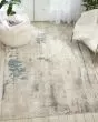 Maxell MAE17 Ivory/Teal Area Rug