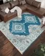 Marbella MB1 Indigo Area Rug
